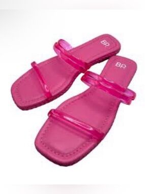 BP. Viola Barbie Pink Slide Sandals – Size 7M – NEW